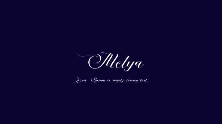 Melya Font