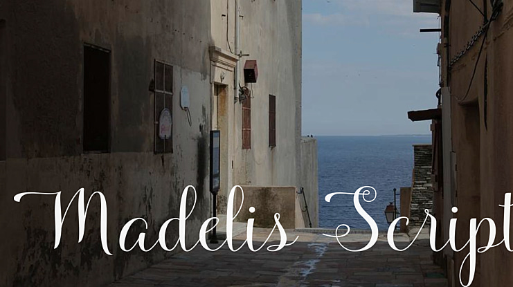 Madelis Script Font