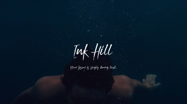 Ink Hill Font