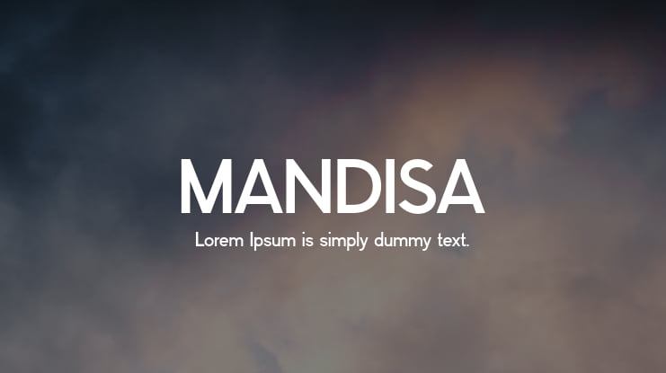 MANDISA Font Family