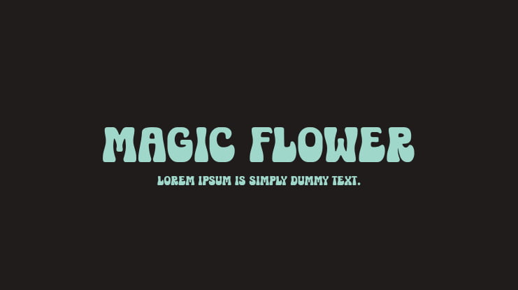 Magic Flower Font Family