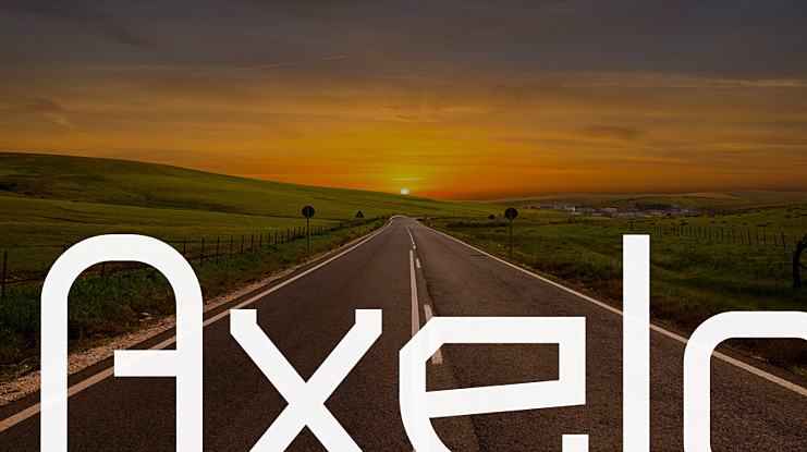 Axelo Font Family