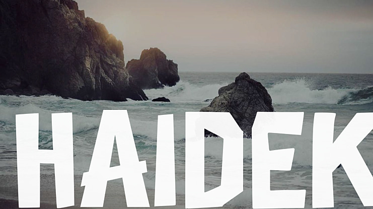 HAIDEK Font