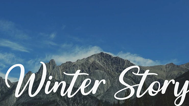 Winter Story Font