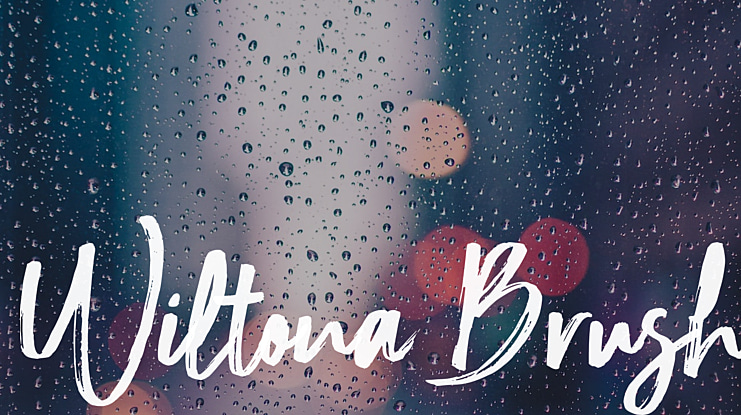 Wiltona Brush Font Family