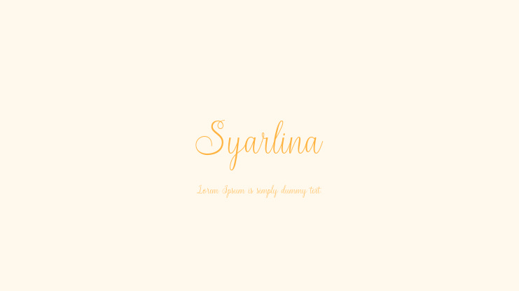 Syarlina Font