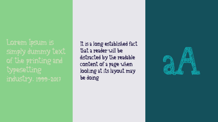 Denne At The Tea Party Font