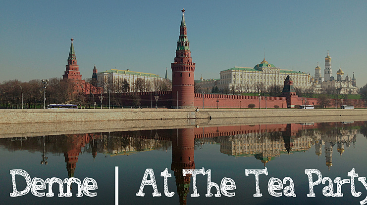 Denne At The Tea Party Font