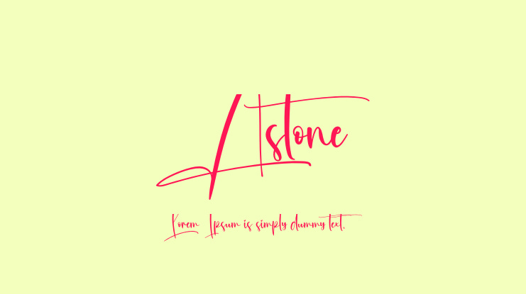 Astone Font