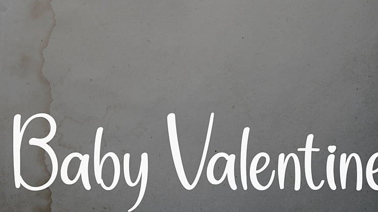 Baby Valentine Font