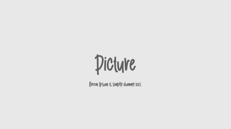 Picture Font