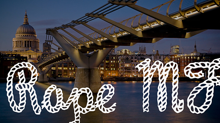 Rope Font