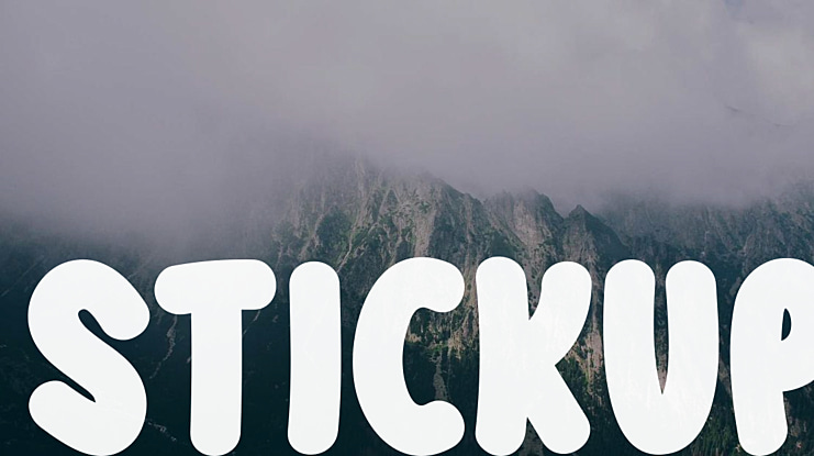Stickup Font