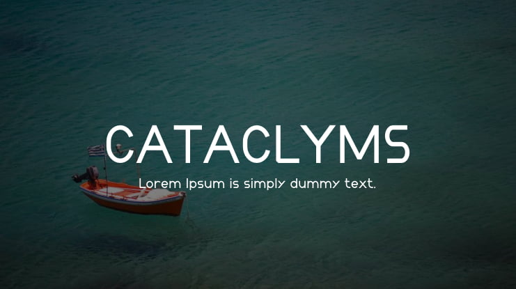 CATACLYMS Font