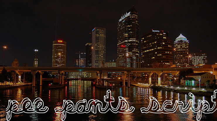 Pee Pants Script Font