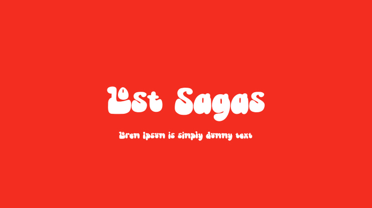 Lost Sagas Font