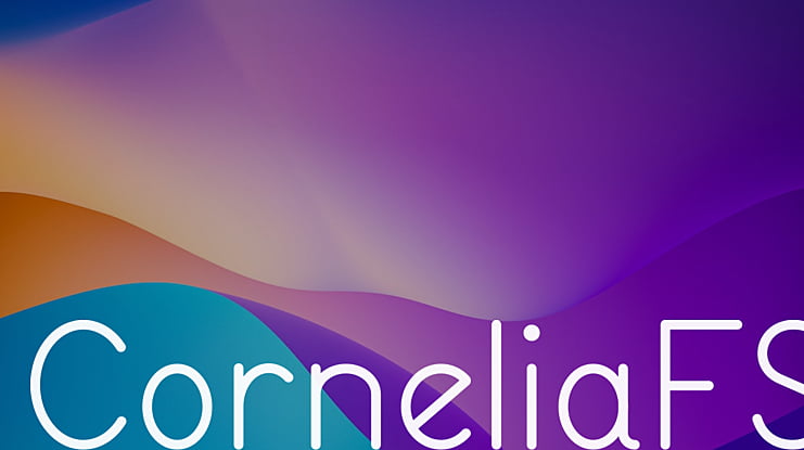 CorneliaFS Font