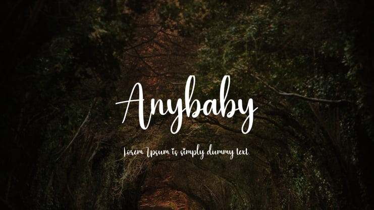 Anybaby Font