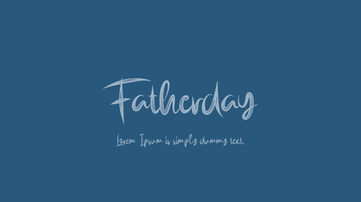 Fatherday Font