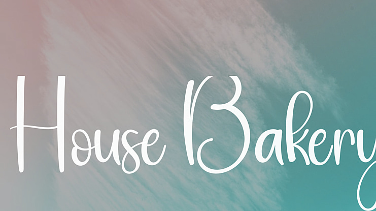 House Bakery Font