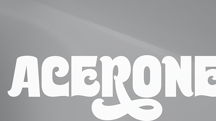Acerone Font