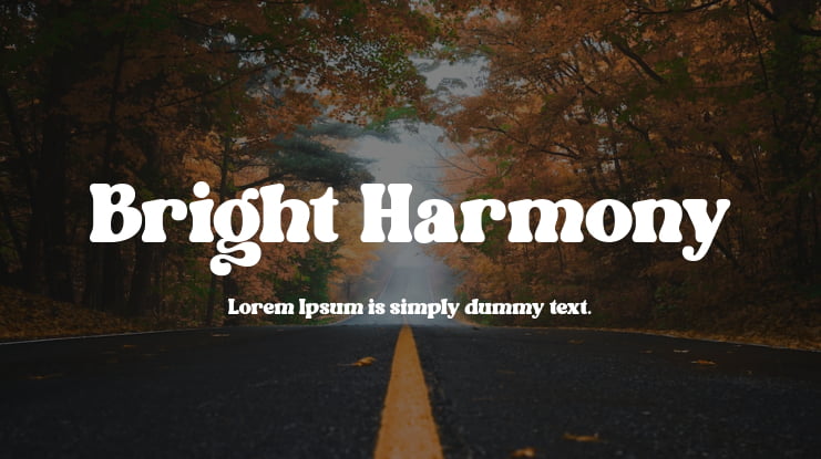 Bright Harmony Font