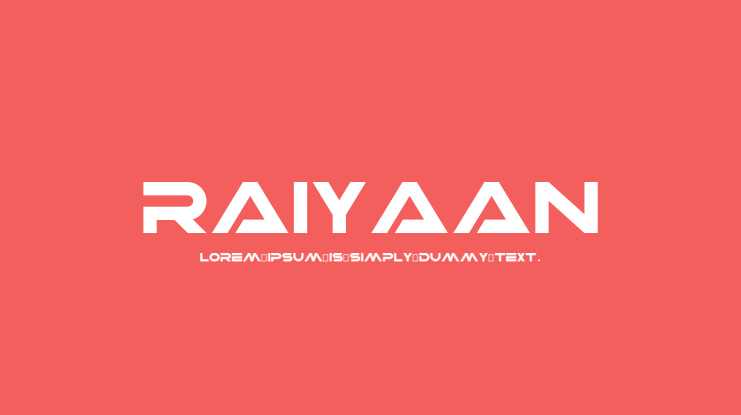 Raiyaan Font