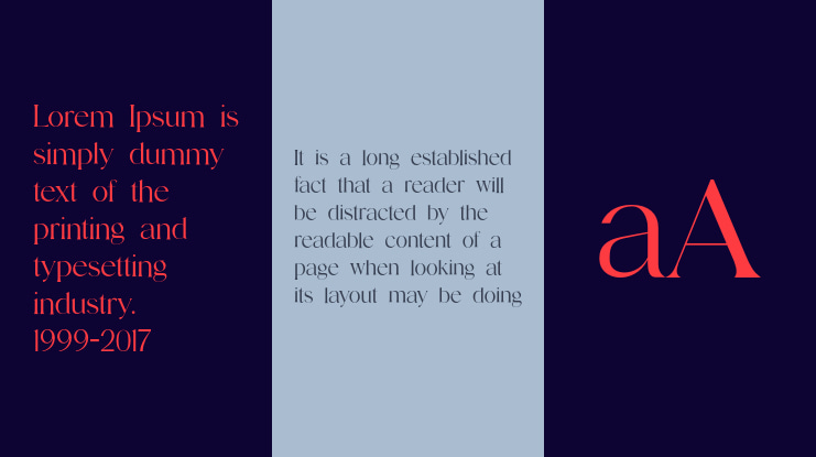 The Sectarian Font Family