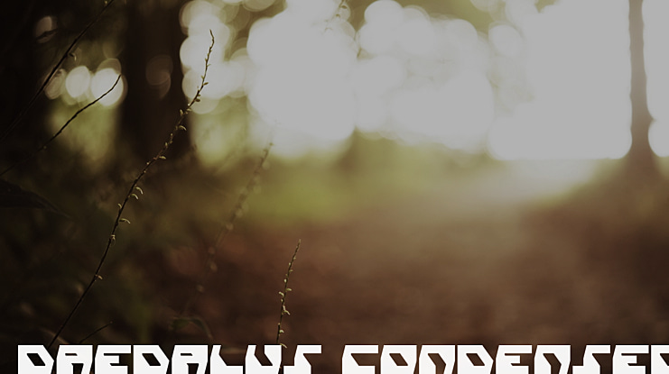 Daedalus Condensed Font Family