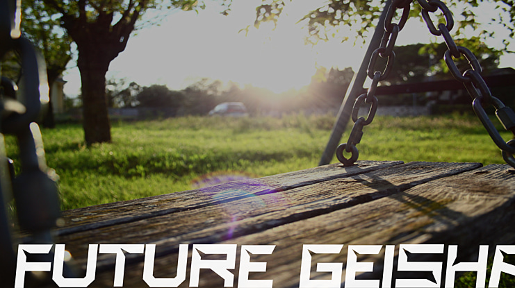 FUTURE GEISHA Font
