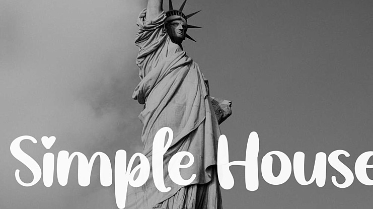 Simple House Font