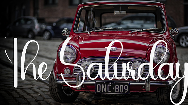 The Saturday Font