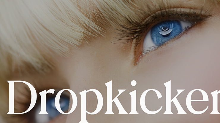 Dropkicker Font Family