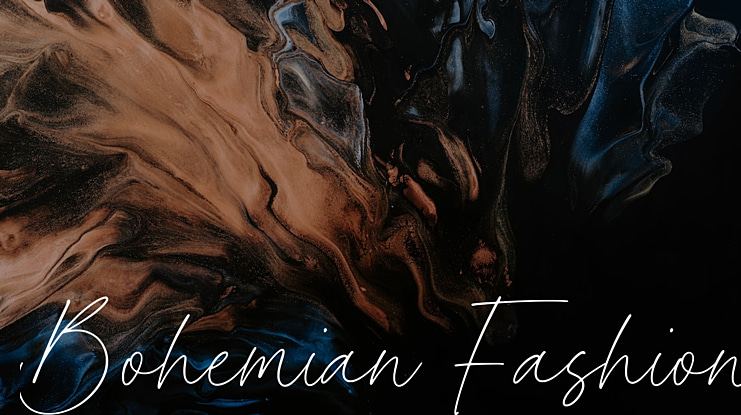 Bohemian Fashion Font