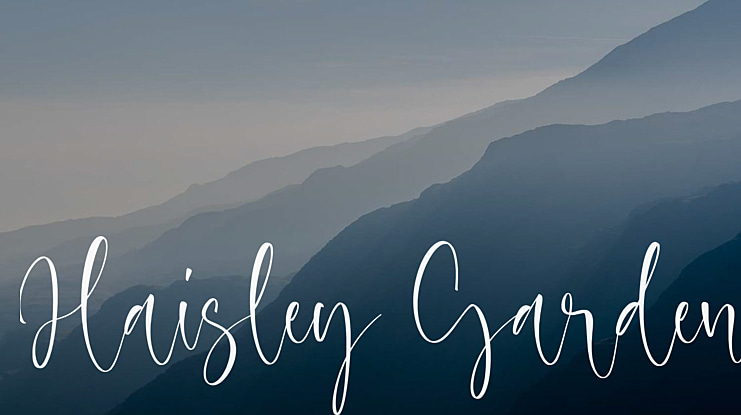 Haisley Garden Font