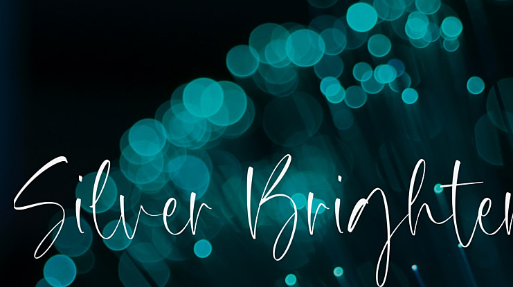 Silver Brighter Font