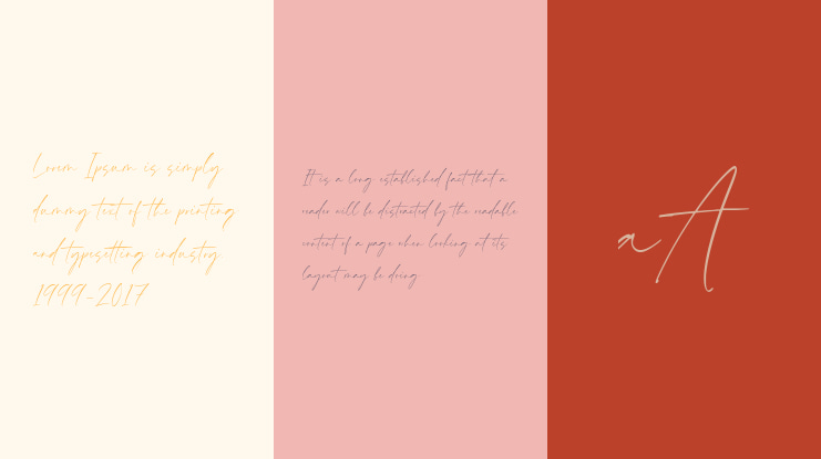 Maldives Signature Font