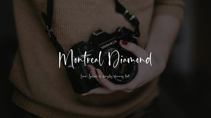 Montreal Diamond Font