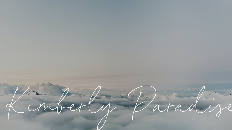Kimberly Paradise Font