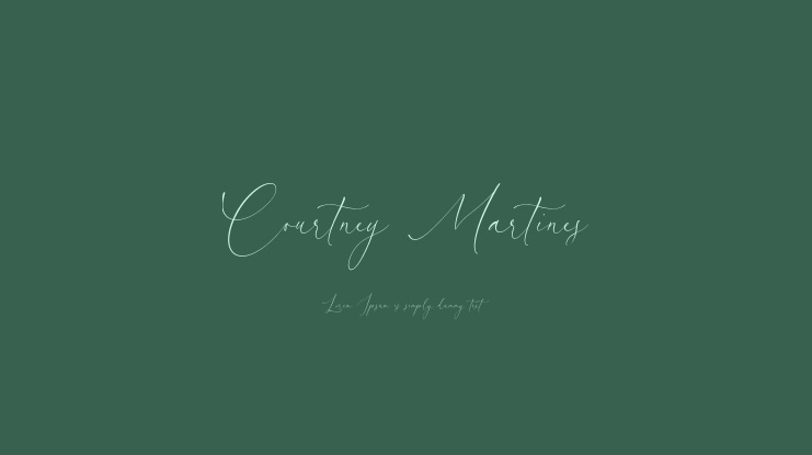 Courtney Martines Font