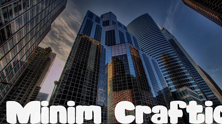 Minim Craftic Font