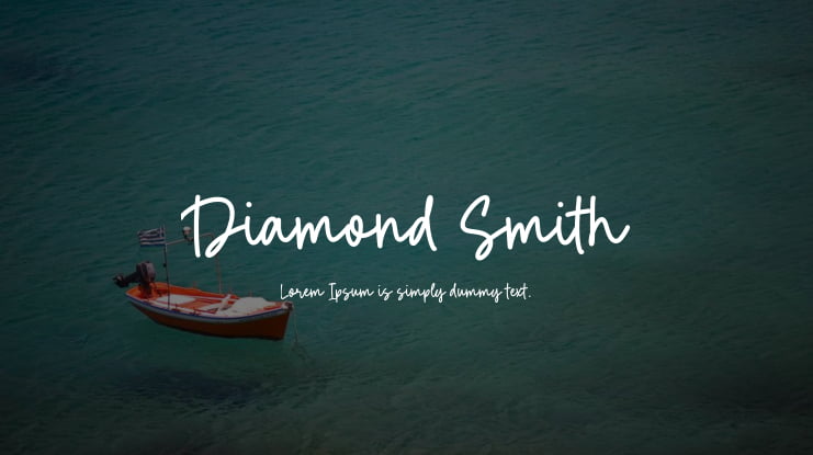 Diamond Smith Font