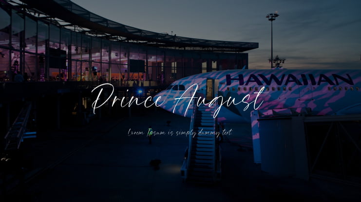 Prince August Font