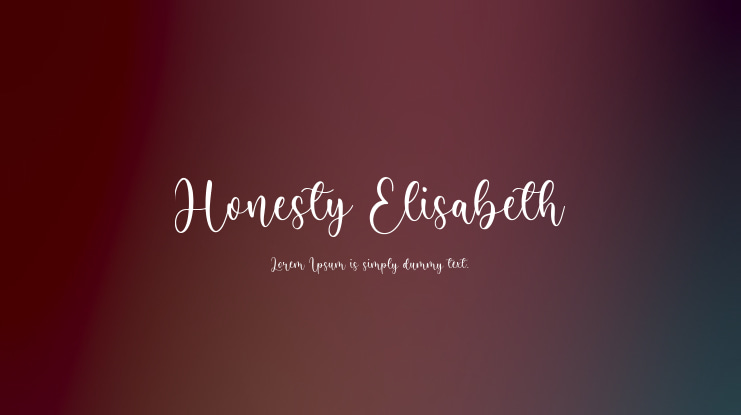 Honesty Elisabeth Font