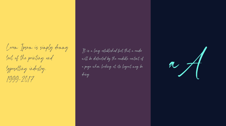 Benyamin Signature Font