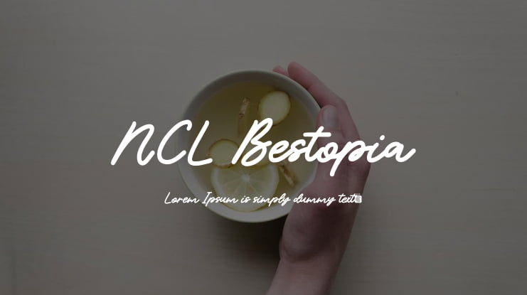 NCL Bestopia Font