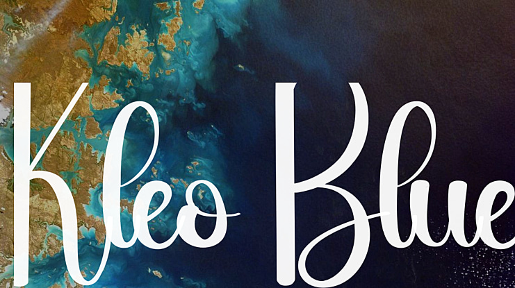 Kleo Blue Font