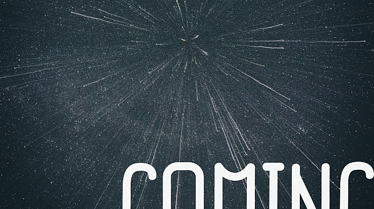 Coming Font