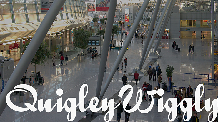 Quigley Wiggly Font