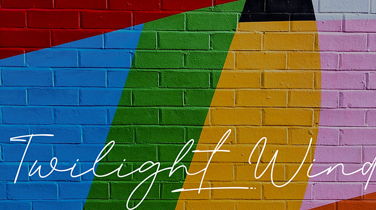 Twilight Wind Font